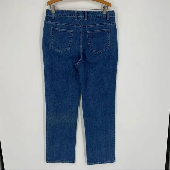 St. John’s Bay Women’s High Rise Classic Cut Jeans size 12 - Picture 3 of 4
